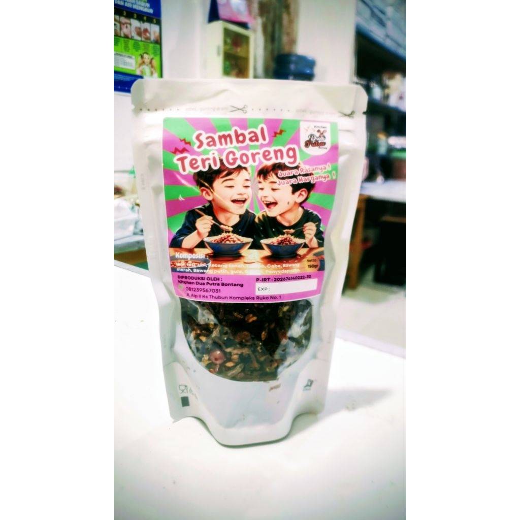 

sambal teri goreng 150 gr