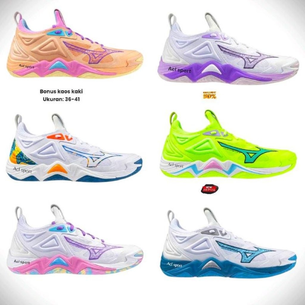 sepatu voli wanita Mizuno sepatu voly wanita Mizuno original grade premium sepatu volly wanita