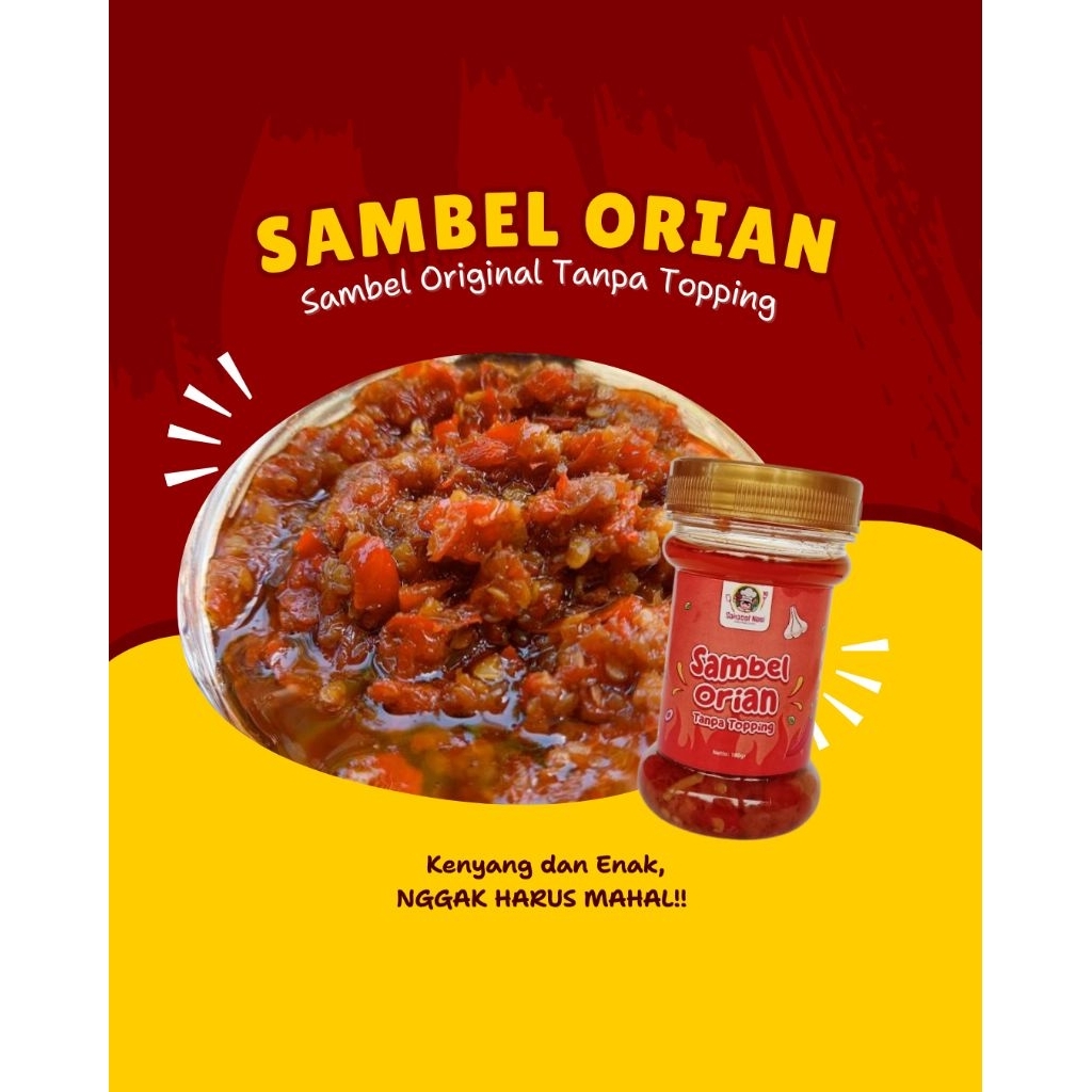 

Sambel Orian (180gr)