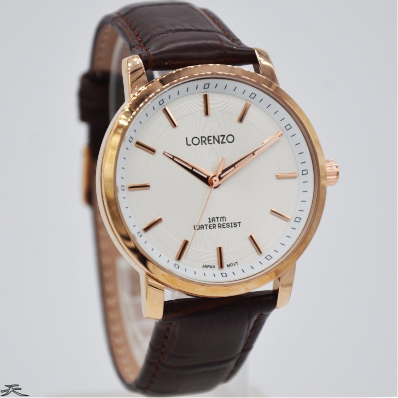 Lorenzo R-1010MR JAM TANGAN PRIA LORENZO ORIGINAL