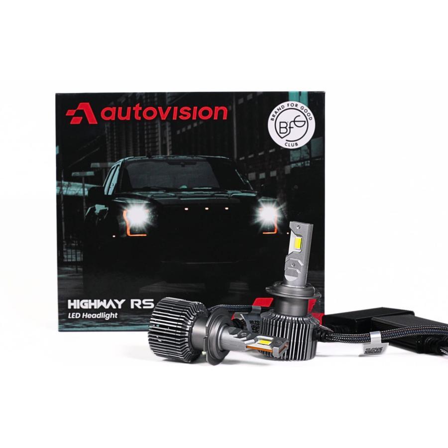 Lampu Mobil Utama/Kabut LED 3 Warna Highway RS H7 55W Autovision