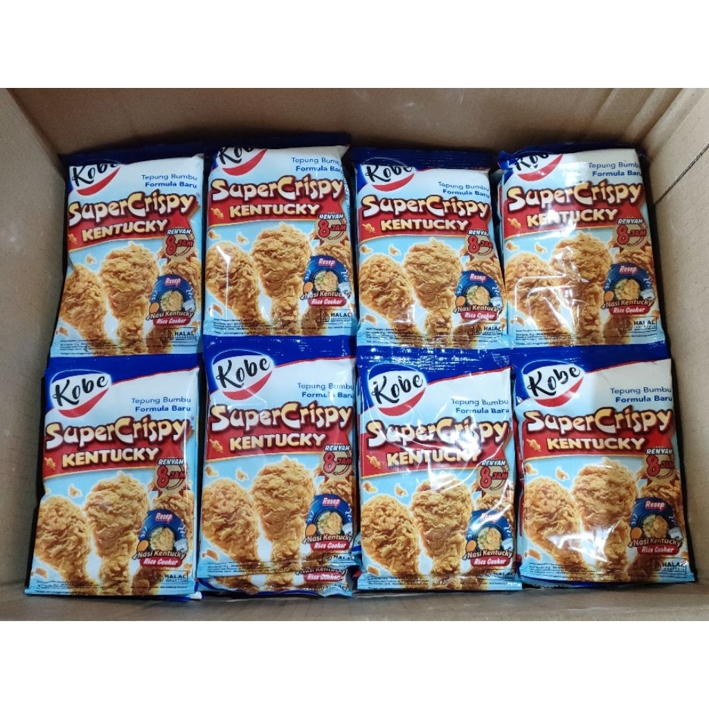 

Kobe Tepung Kentucky 70gram/isi 5 sachet