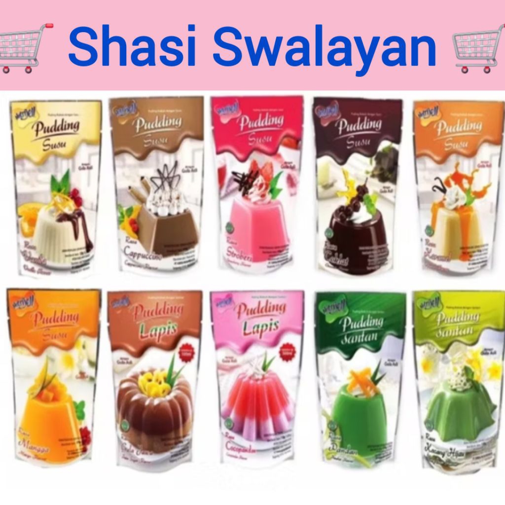 

NUTRIJEL Puding Susu/ Lapis/ Santan Pouch
