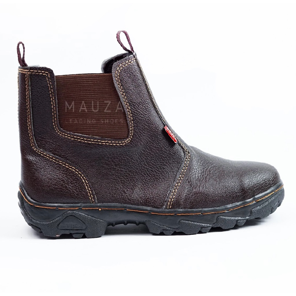 CUCI GUDANG SEPATU KULIT SAFETY BOOT KING TERMURAH