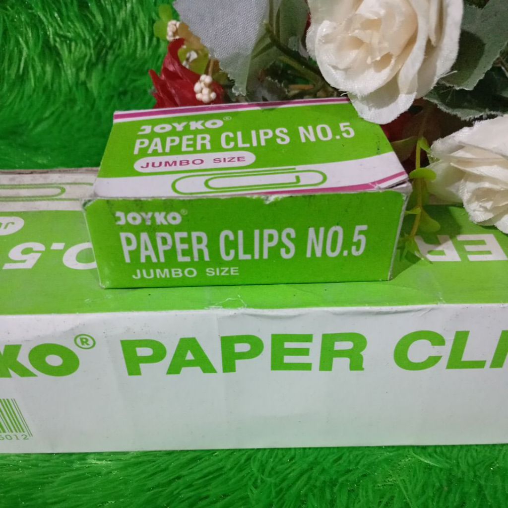

laper clip no. 5 Jumbo murah per kotak