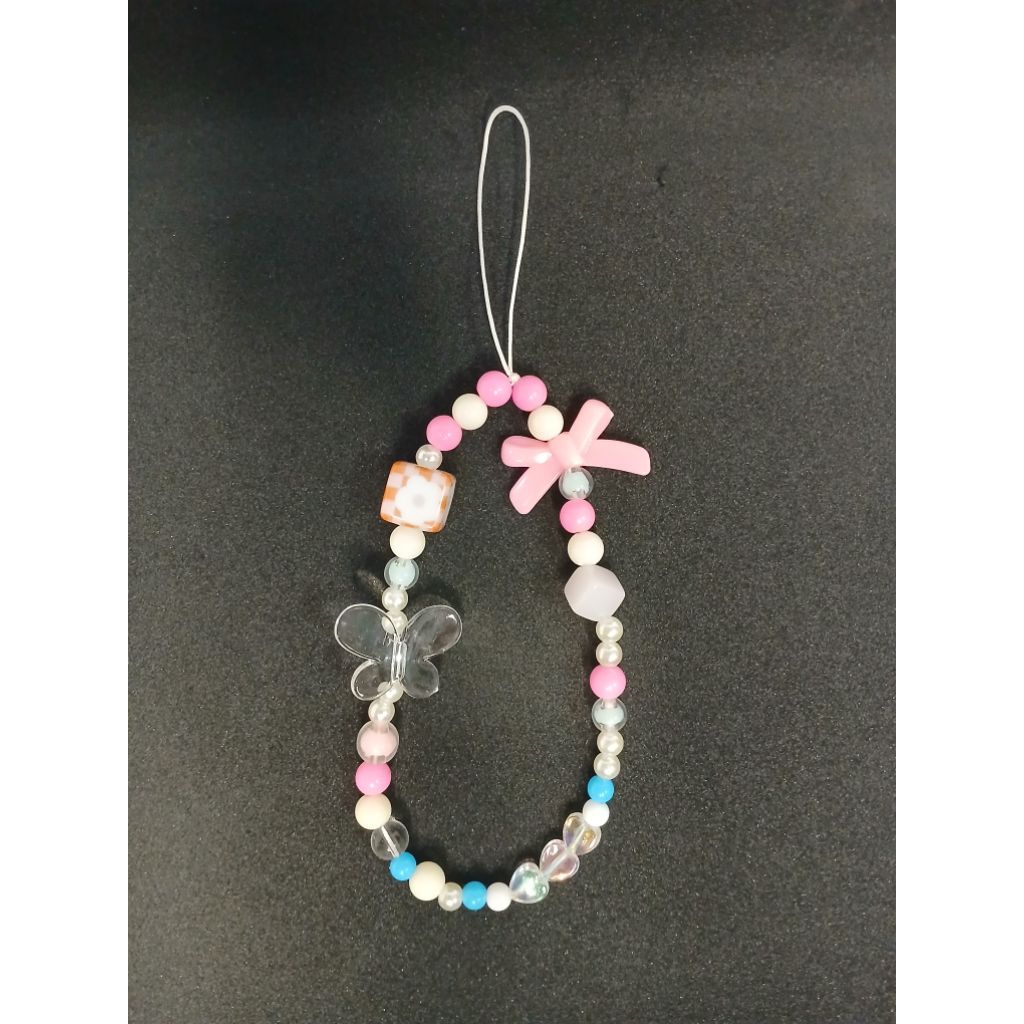 Phone Strap Manik DIY (Gantungan Hp)