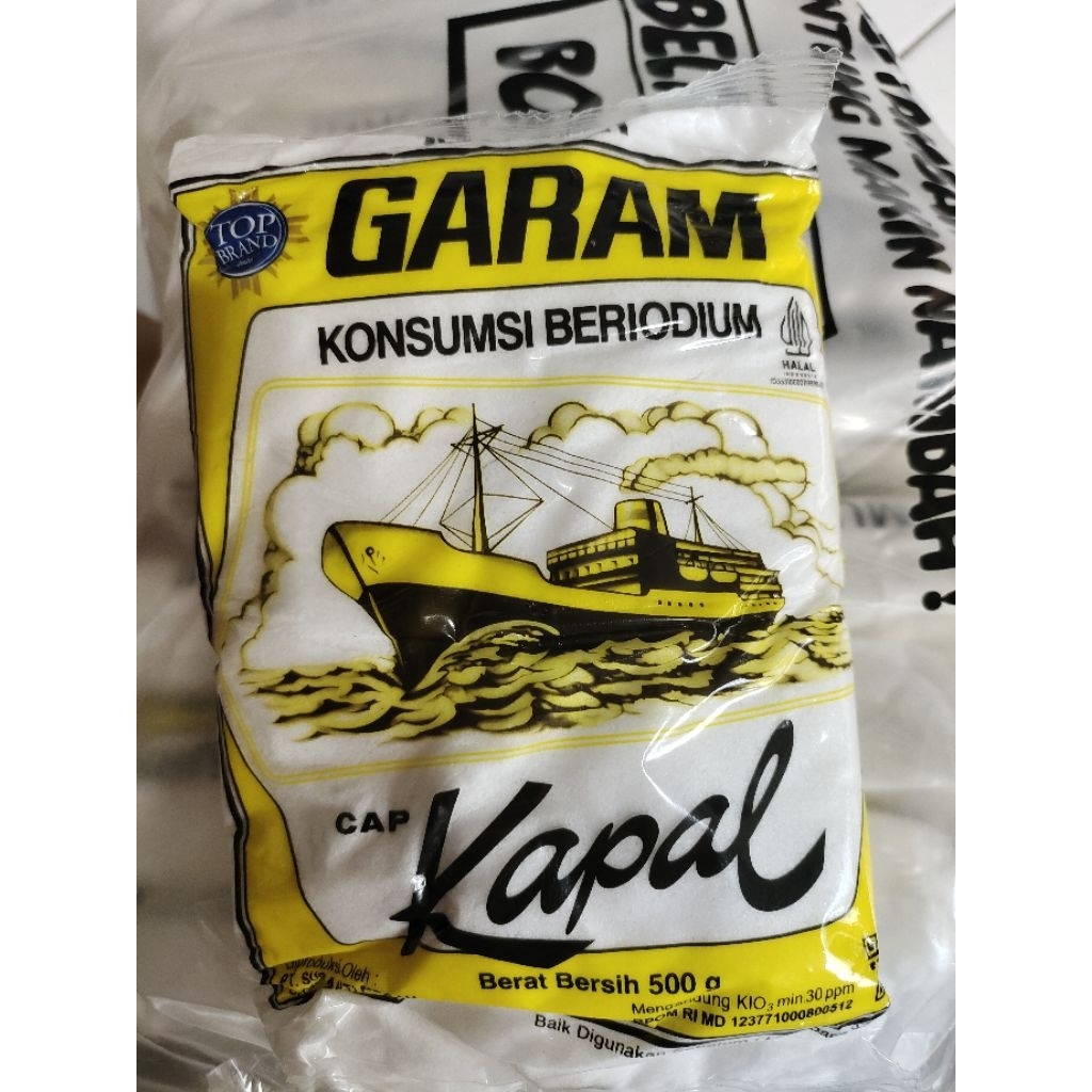 

Garam Meja / Kapal Garam Meja / Garam Beryodium 500g