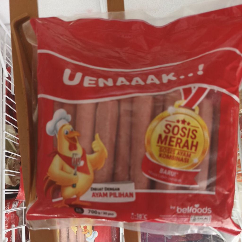 

Belfoods Uenaaak Sosis Ayam 700gr
