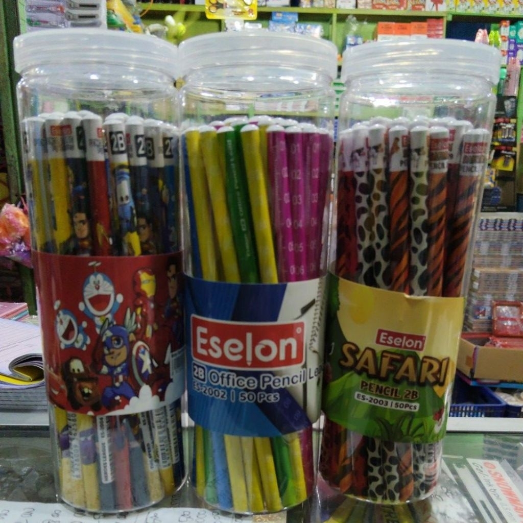 

pensil toples isi 50pcs