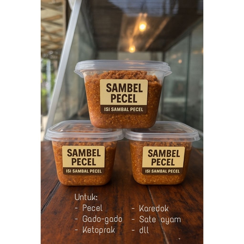 

SAMBAL KACANG MADIUN UNTUK PECEL GADO-GADO KETOPRAK