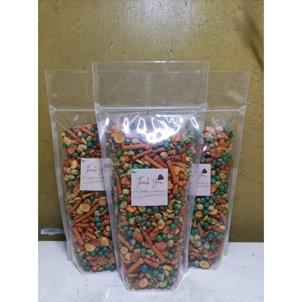 

COD! MIX NUTS I CAMPURAN kacang tanah, almond, walnut, kacang Brazil, kacang mete, hazelnut - KEMASAN POUCH CEMILAN ENAK