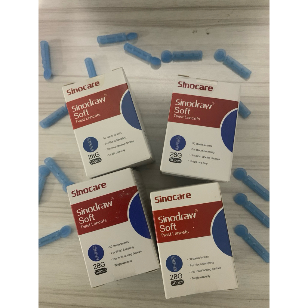 Lancet sinocare ( Jarum Cek gula darah)
