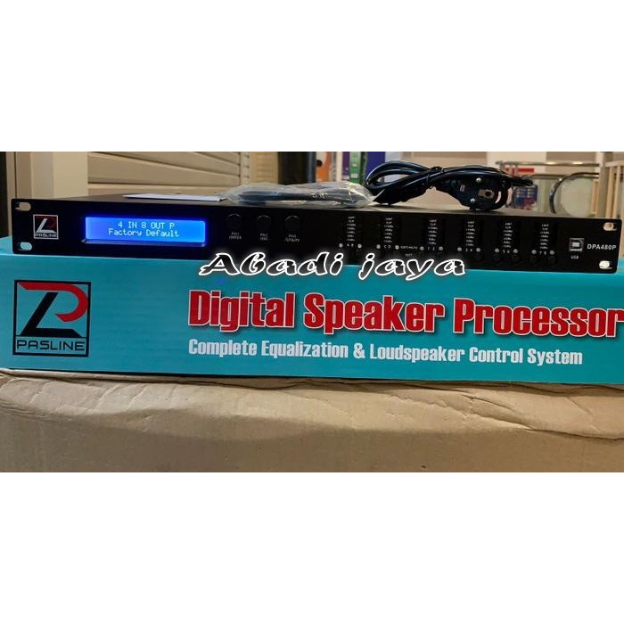 Speaker Management Pasline DPA-480 DPA480 DPA 480P DLMS Original