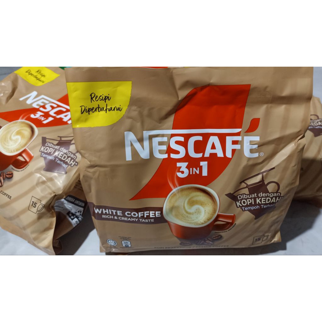 

Nescafe 3in1 White Coffee Rich & Creamy Taste (15 Stick).