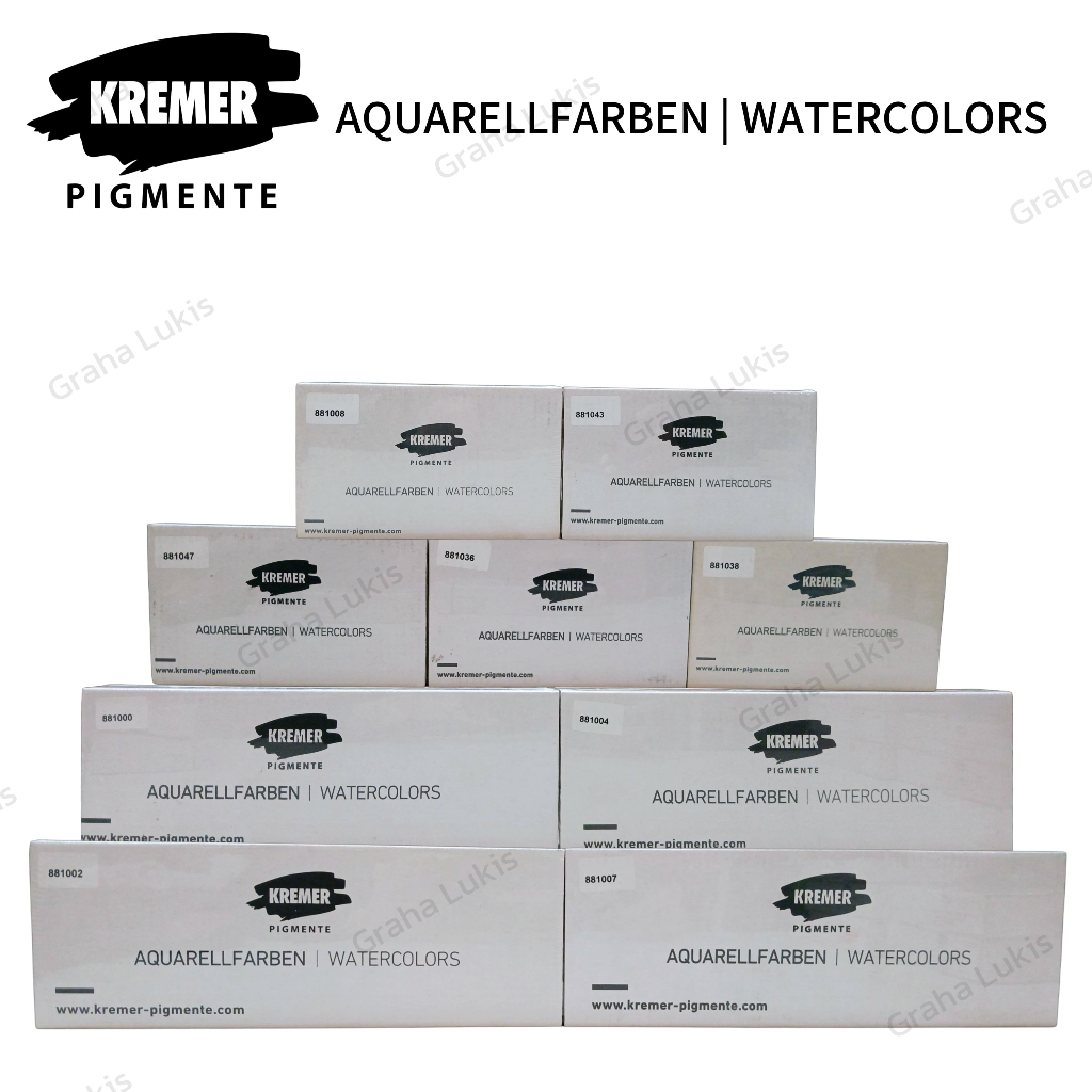 

KREMER PIGMENTE Aquarellfarben | Watercolors