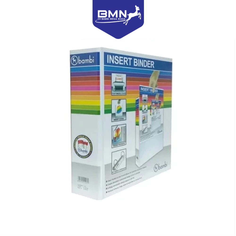 

Bambi Insert Binder A4 3 Ring Binder kode 2135M