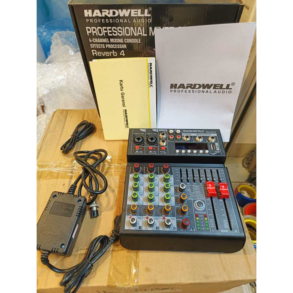 Mixer Hardwell Reverb4 / Reverb 4 / Reverb-4 4 Channel