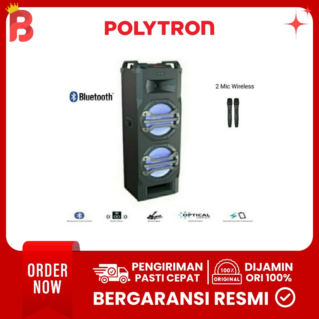 POLYTRON Portable Speaker PTS 2K25 /-FM - WRAPPING