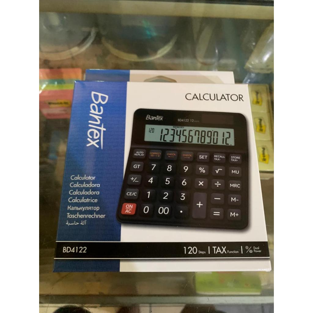 

Kalkulator Bantex BD4122 - Desktop Calculator 12 Digit