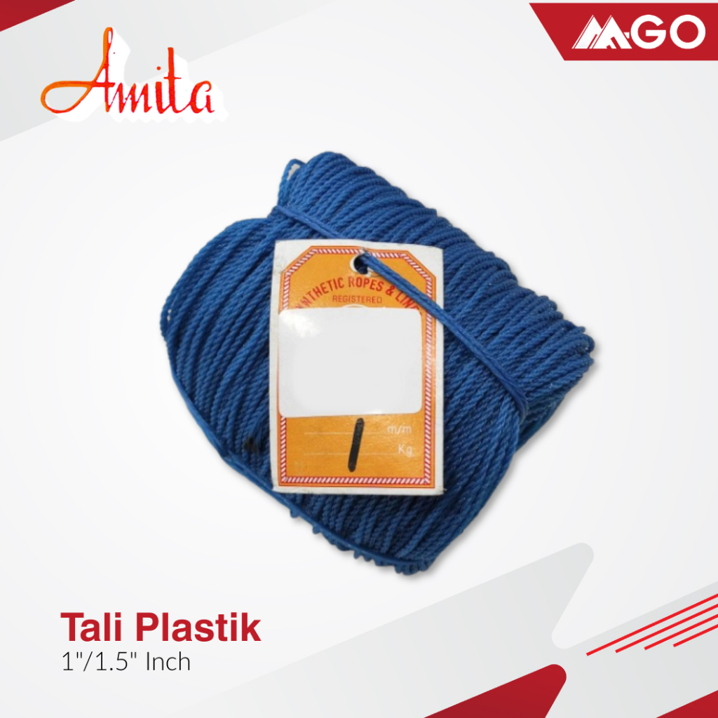 

Tali Tambang Plastik (1/1.5" Inch) AMITA