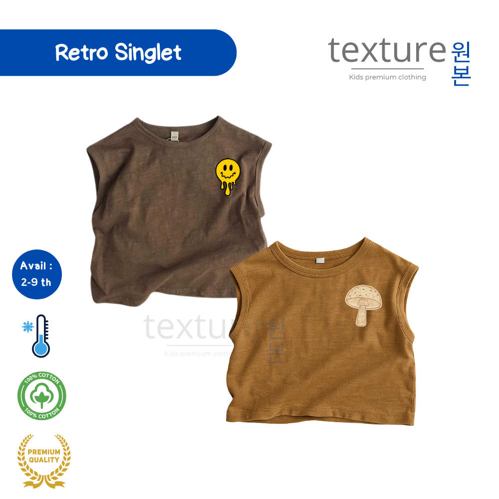 12.12 Kaos/Singlet/Singlet anak laki laki/kaos singlet anak laki laki/kaos kutang anak laki laki tex