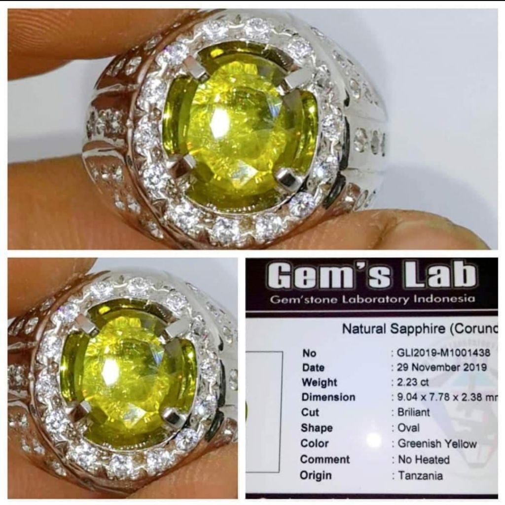 Natural Yellow Sapphire Safir Ada garnet tsavorite blue topaz alexandrite chrysoberyl srilanka ceylo