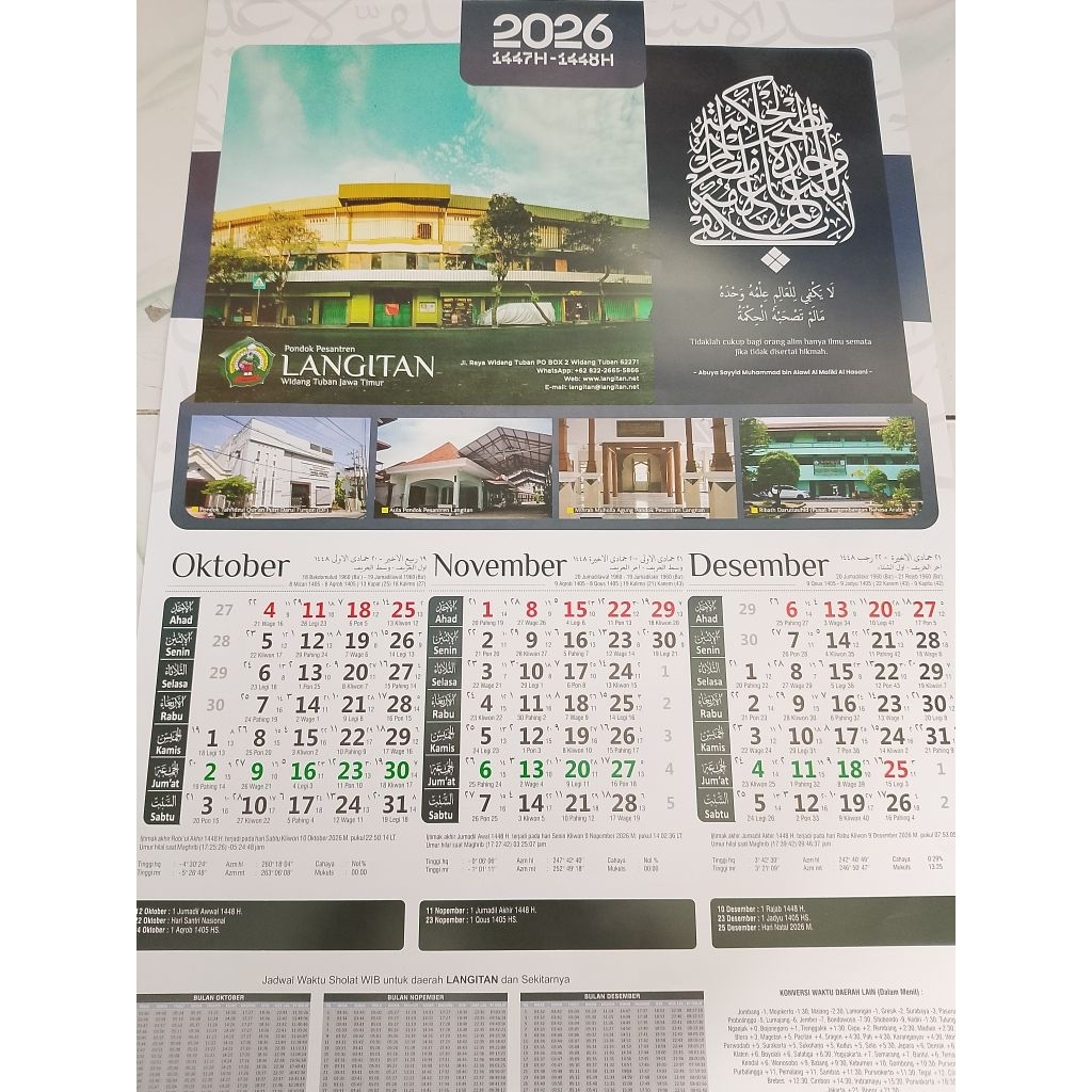 

kalender langitan 2026