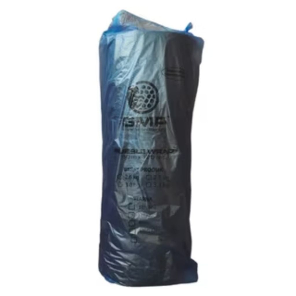 

BUBBLE WRAP PLASTIK GMP HITAM 3KG 50MX125CM