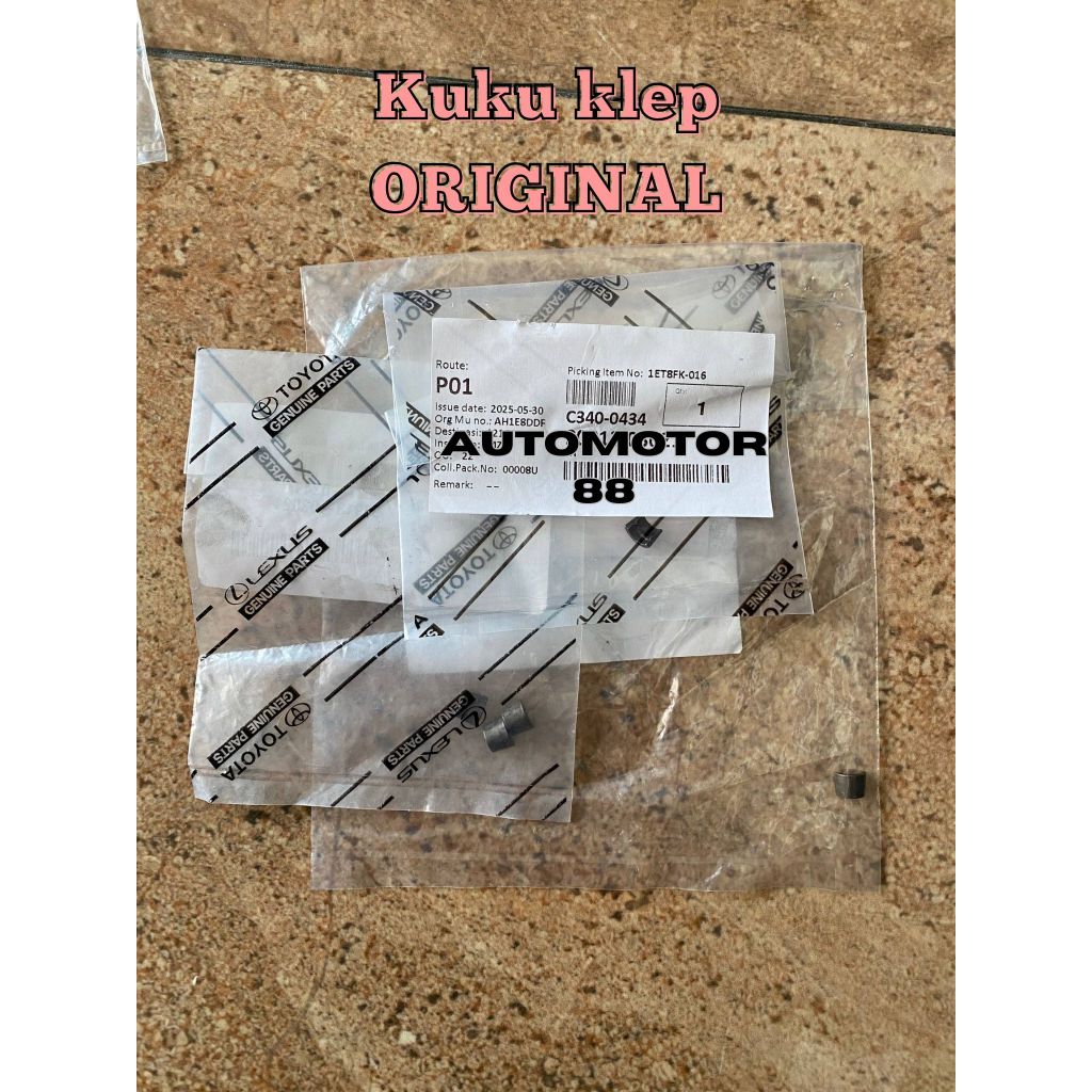 KUKU KLEP INNOVA, HILUX, FORTUNER 2KD, 1KD ORIGINAL SPI KLEP HILUX FORTUNER INNOVA