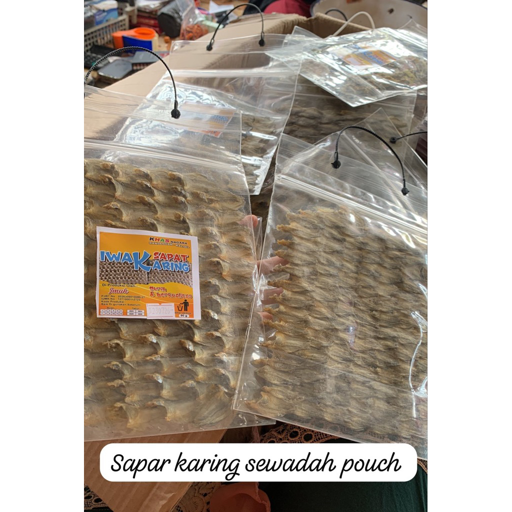 

Iwak Sapat karing ikan asin perpouch