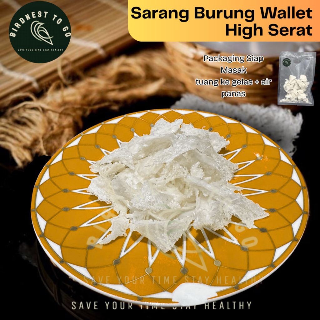 

Sarang Burung Walet Kakian/Terian/Patahan Kecil Utuh Asli Siap Saji Premium Tanpa Pengawet Bersih