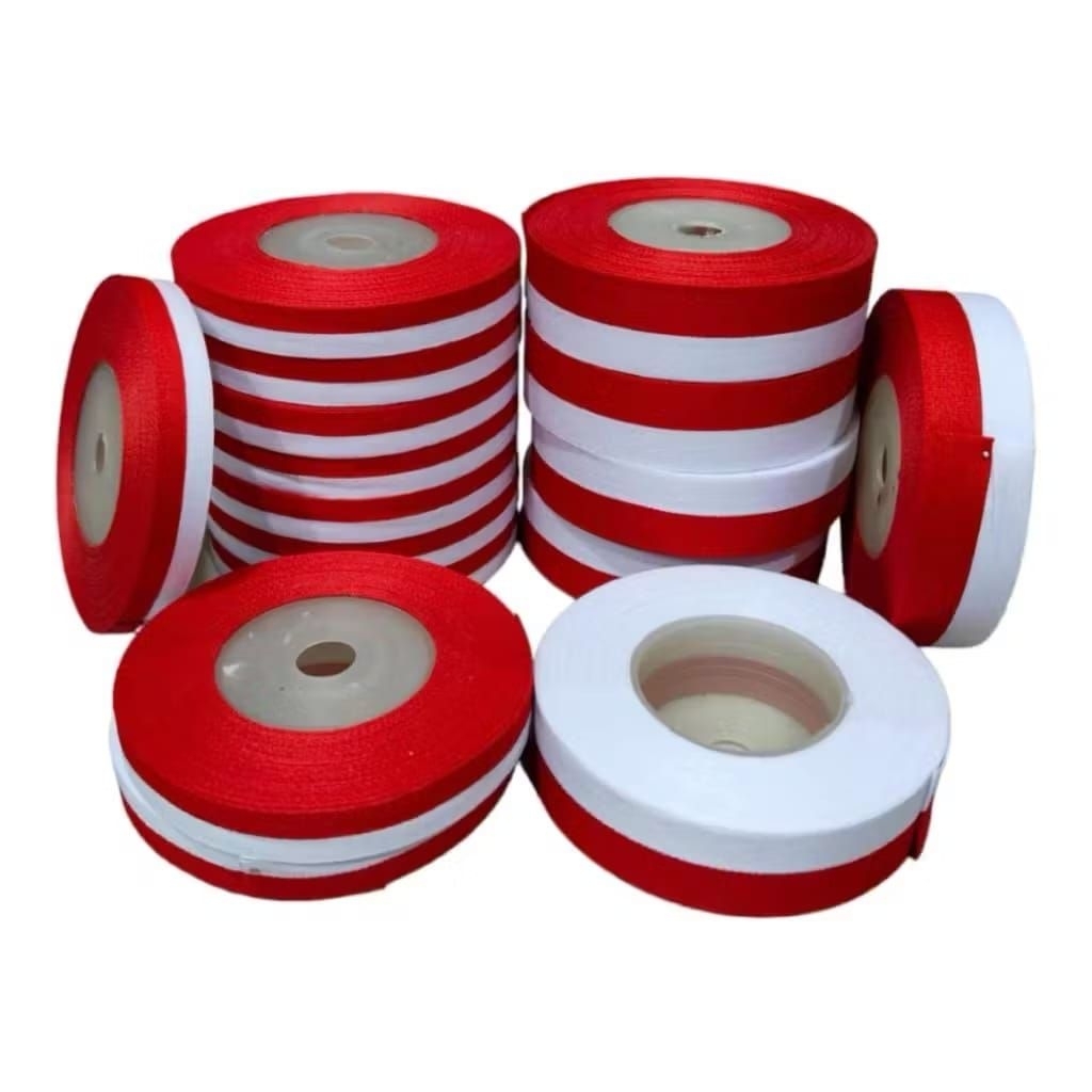 

PITA SATIN MERAH PUTIH 4 UKURAN PER METER || PITA KAIN || RIBBON || PITA RAMBUT || PITA HUT RI