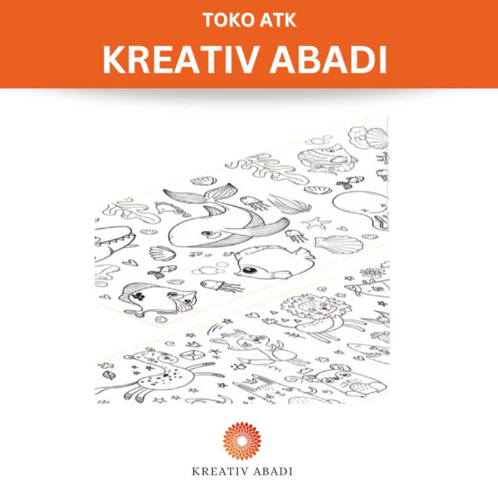 

Kertas mewarnai 0.9 meter