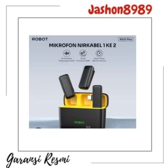 ROBOT MICROFONE RS20 PLUS