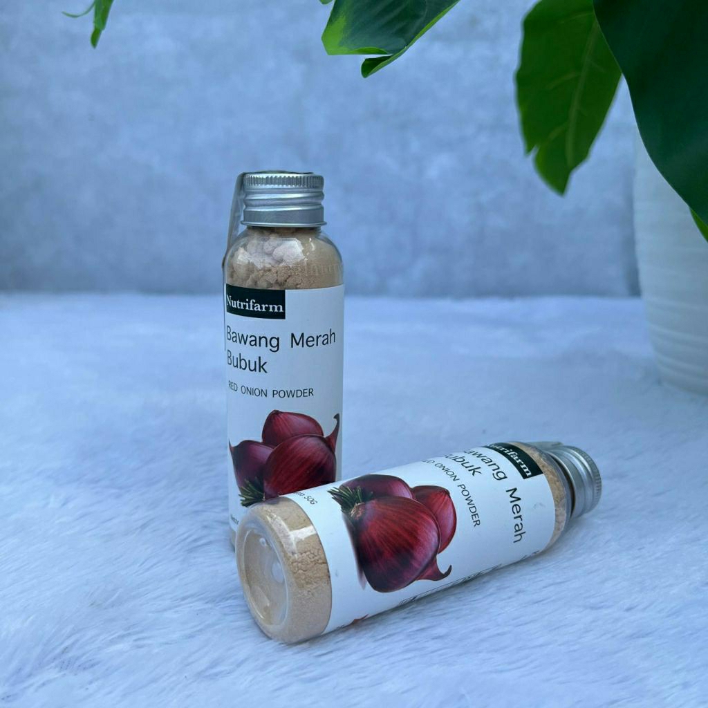 

Nutrifarm bawang merah bubuk|bawang merah|bawang merah premium|bumbu dapur|rempah-rempah|bumbu masak