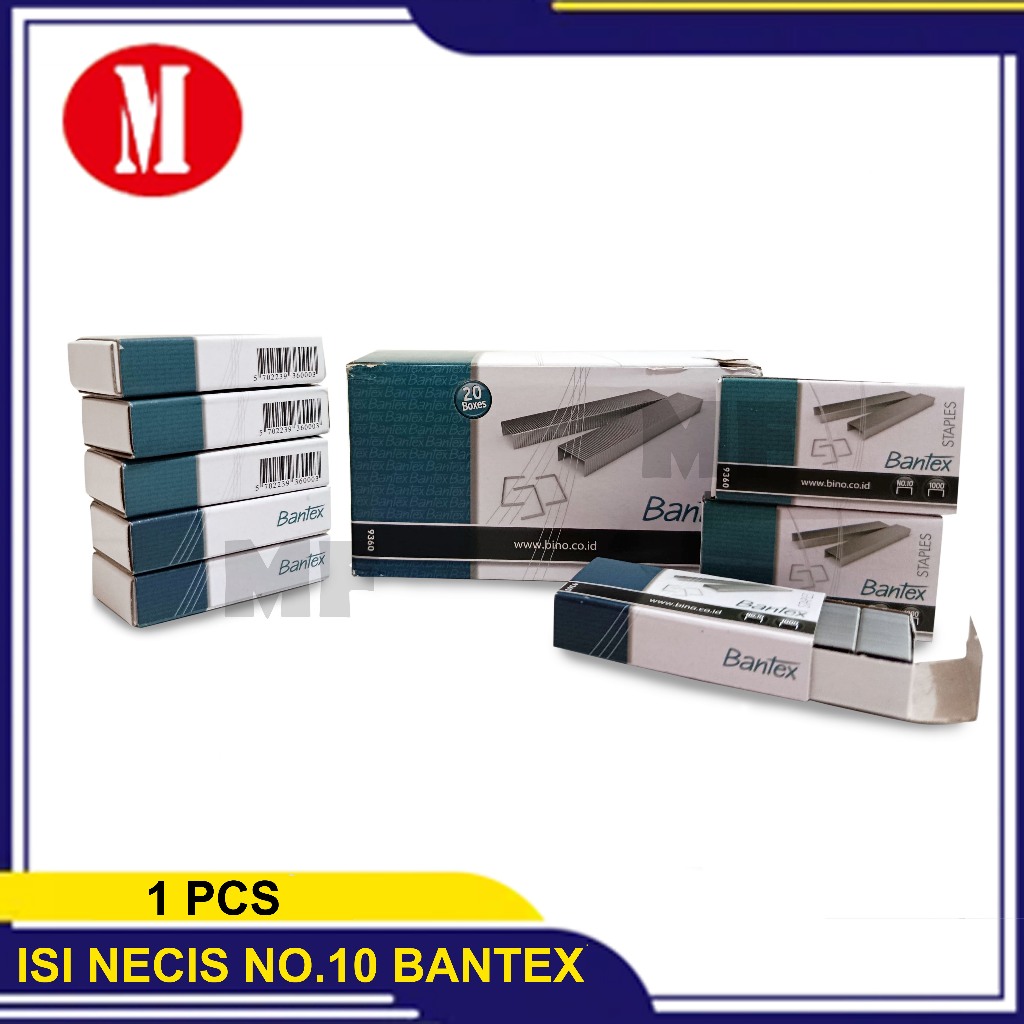 

Bantex isi staples / isi necis No.10 PCS