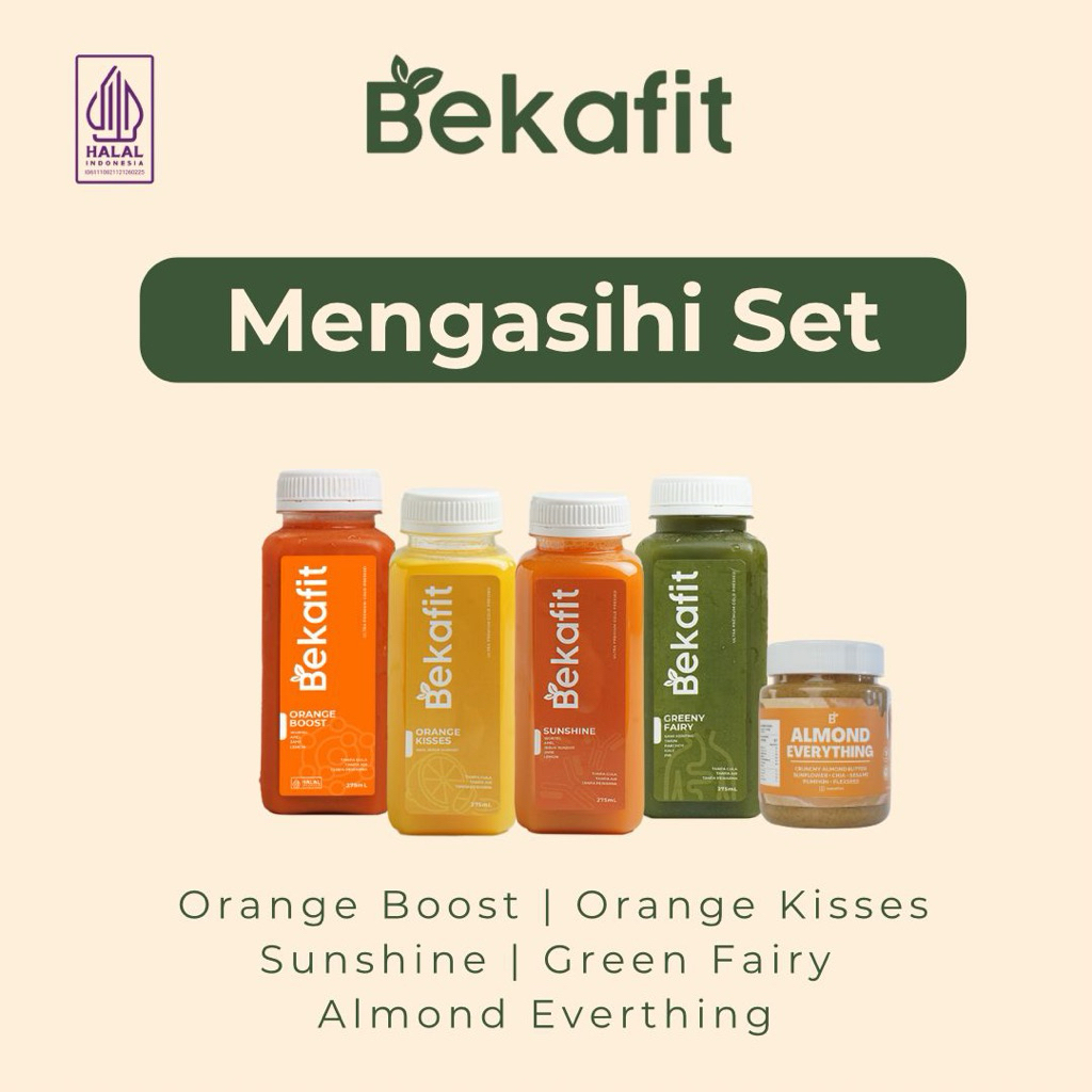 

Bekafit MengASIhi Set Coldpressed Juice - ASI Booster Busui