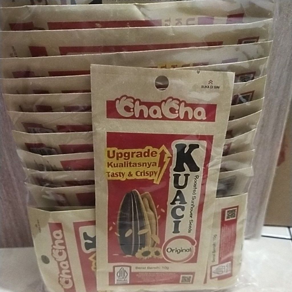 

Kuaci ChaCha isi 20 pack