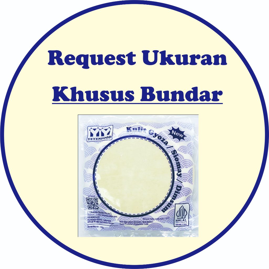 

YEYEN Kulit BUNDAR Request Ukuran