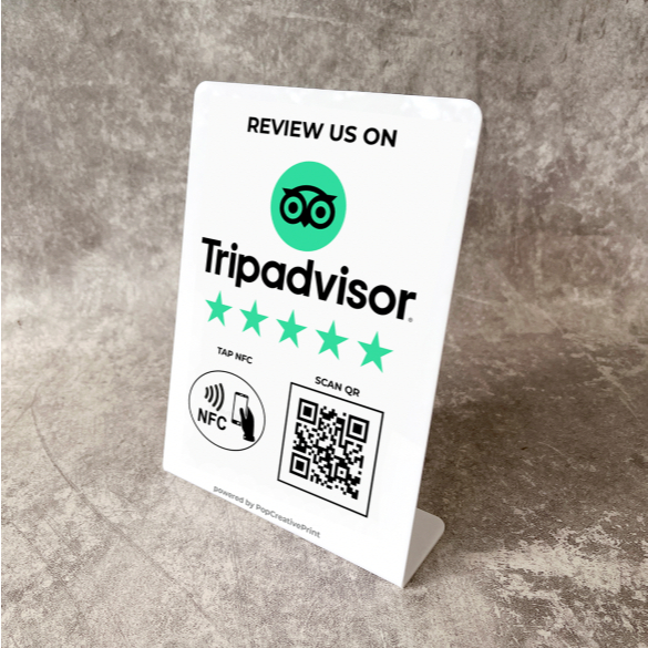 

Trip Advisor Review Stand NFC