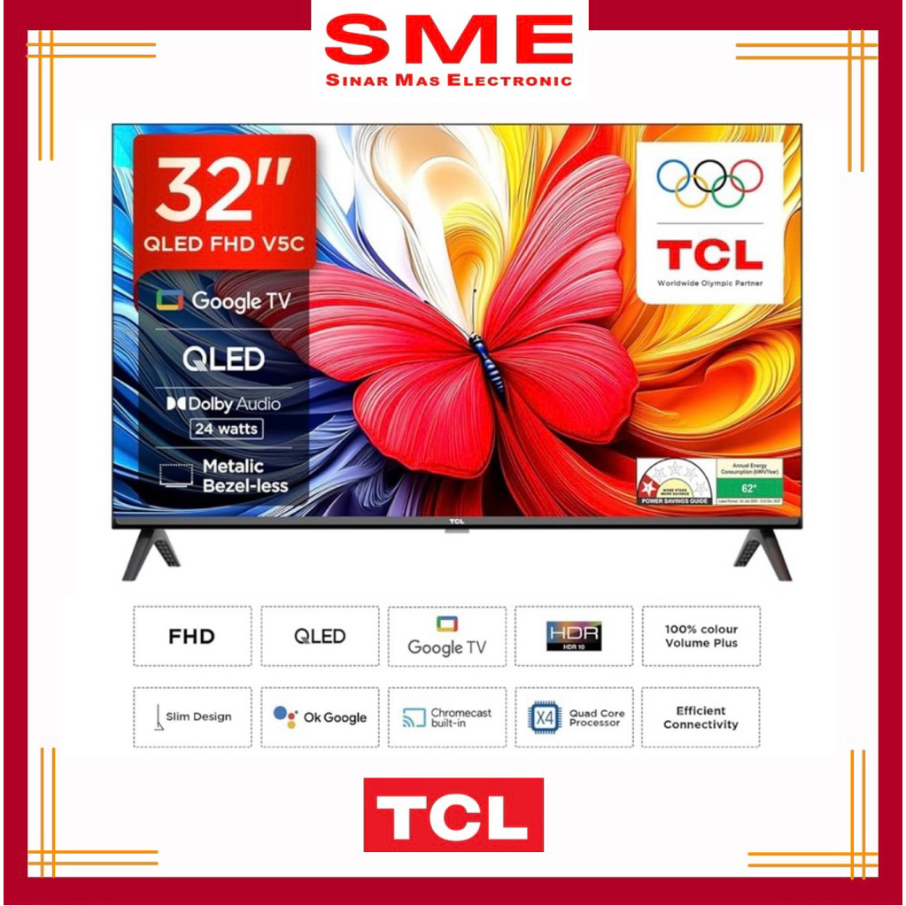 QLED TCL 32”