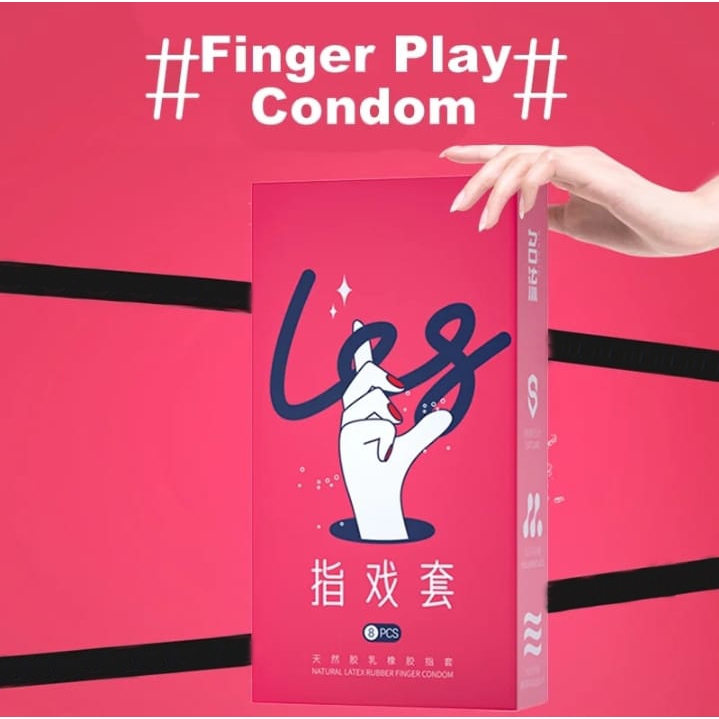 Kondom Jari - Finger Condom - Kondom Mini Jari - Kondom Polos Tipis - Kondom Smooth
