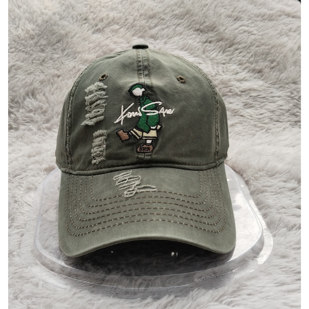 Topi Polo Cap Baseball Golf Vintage Logo Ediko Sport Fashion Unisex Golf Logo Bordir Konsare Bahan K