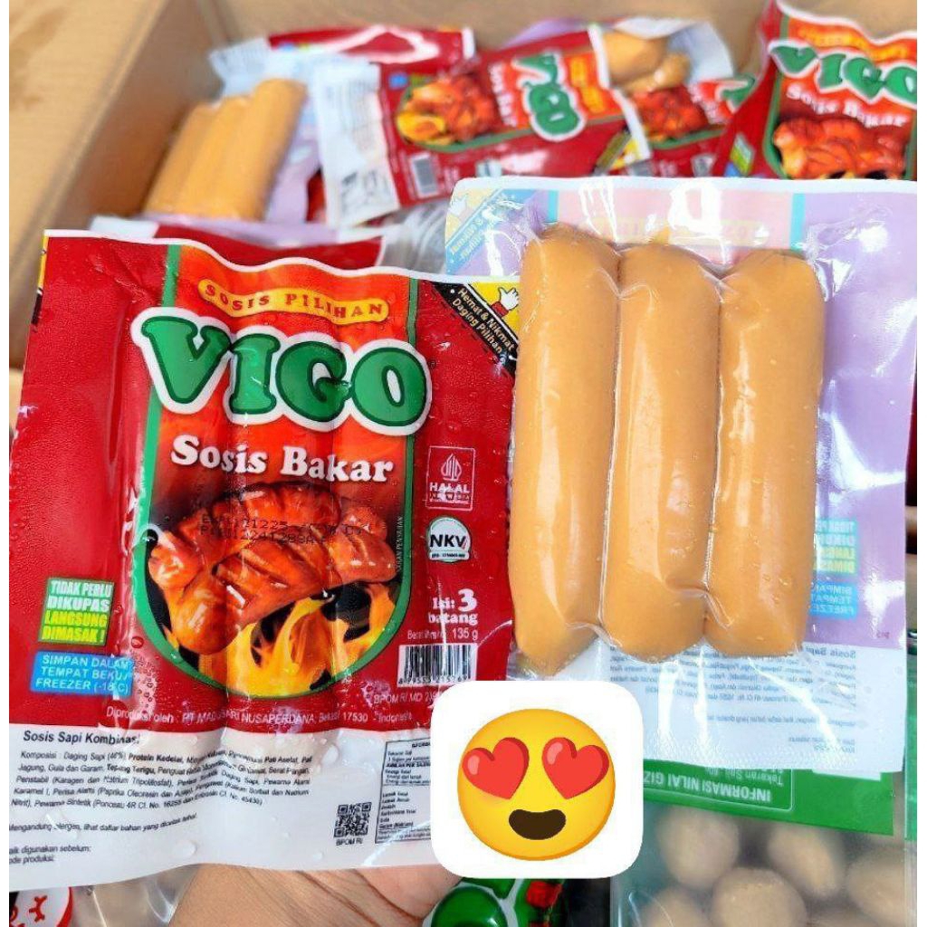 

Sosis Vigo Jumbo Bakar Mini Isi 3