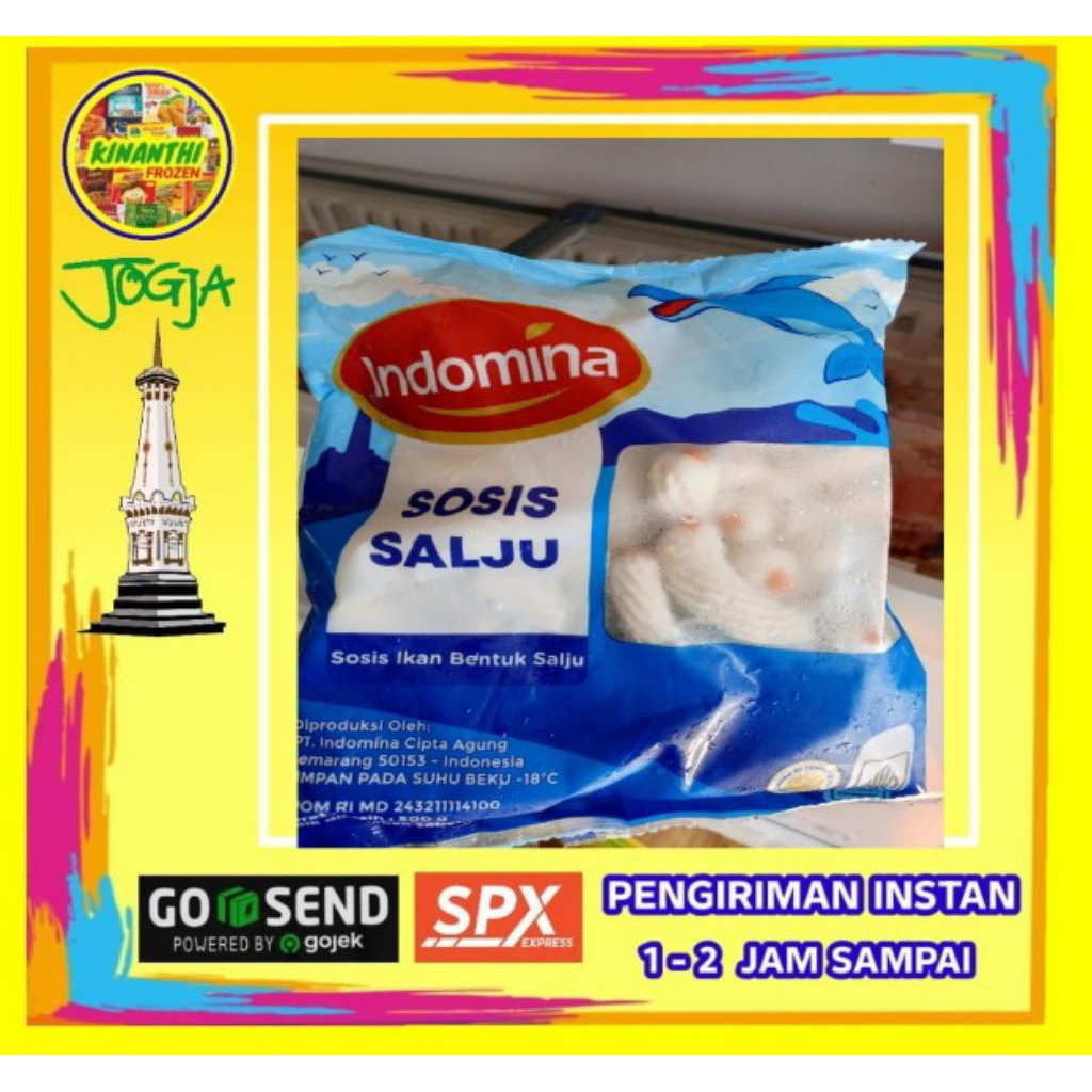 

Indomina sosis salju 500 gr, Jogja Frozen