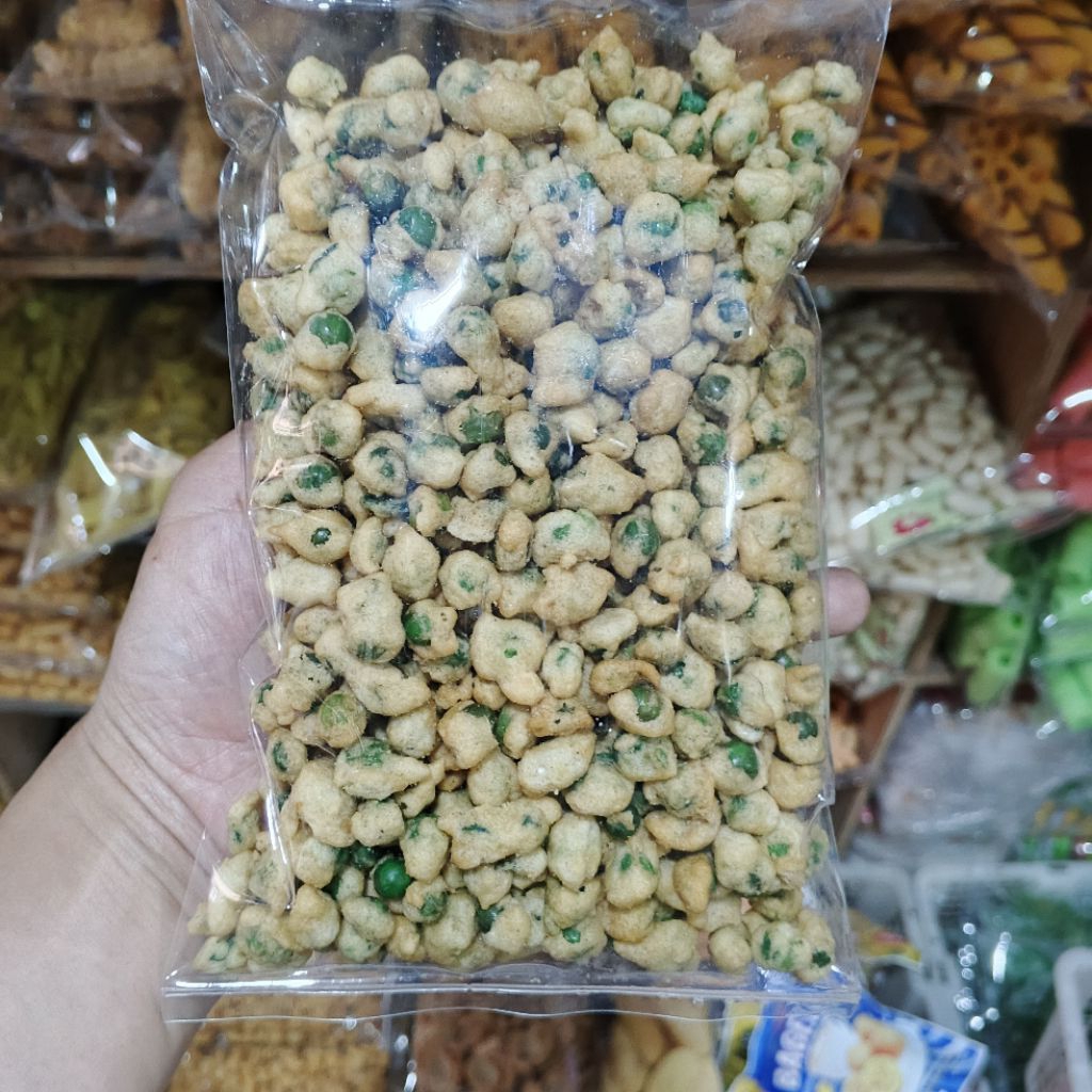 

460gram kacang bandung gurih renyah-kacang bandung premium-kacang banpol-kacang bandungpolong-snack murah-cemilan gratis ongkir