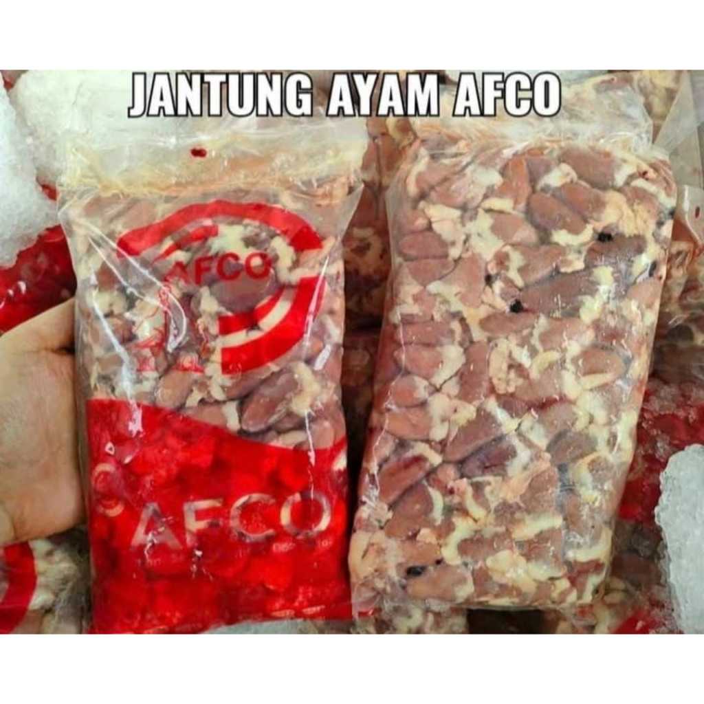 

Jantung Ayam Afco 1kg - High-Quality Poultry Heart
