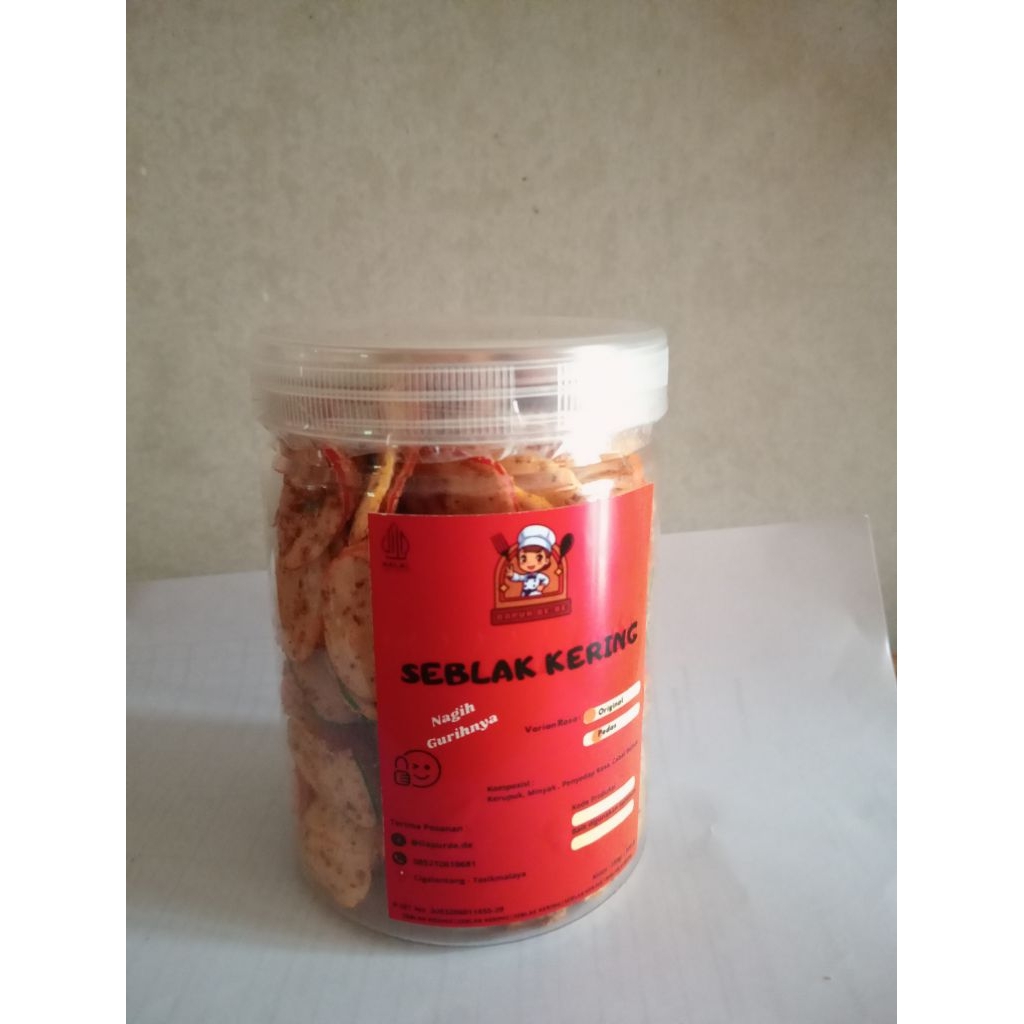 

Seblak Kering|Kerupuk Bawang