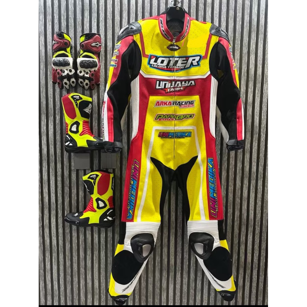 Wearpack balap wearpack custom+innersuit custom  bonus sleeding pad