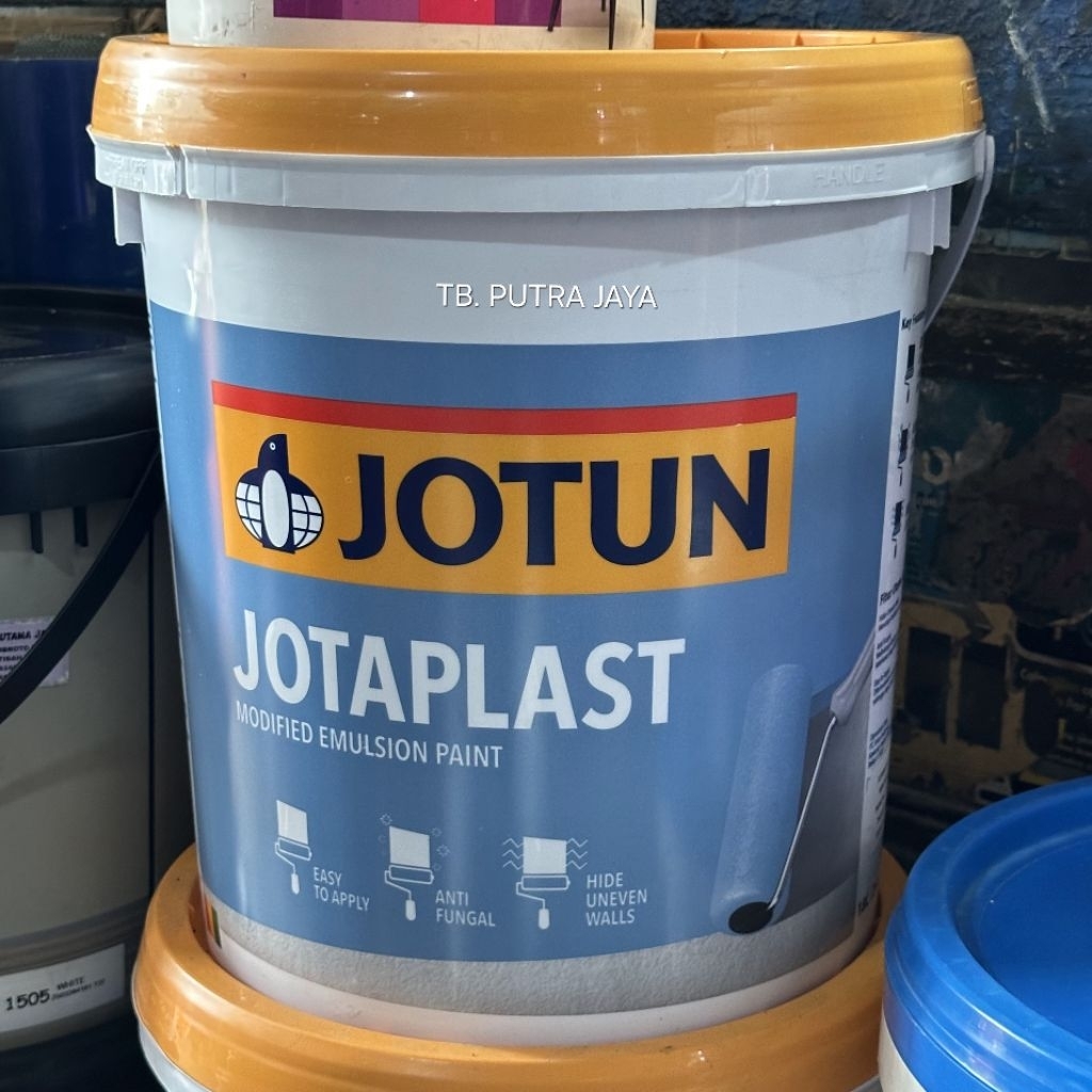 Cat Tembok JOTUN Jotaplast Interior 25 KG Warna Putih / Jotun New White Original Berkualitas